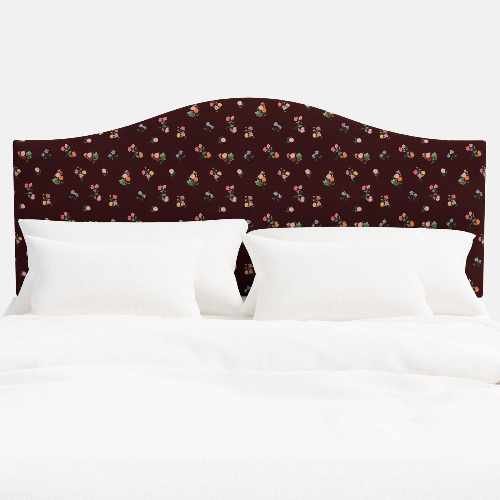 Rifle Paper Co. x Cloth & Company Mayfair Headboard, Queen, Red