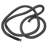 Whole Parts Range Oven Door Seal Gasket (including 23 Mounting Clips) Part# 00755053 - Replacement And Compatible With Some Thermador, Whirlpool And Bosch Ranges Or Ovens