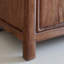 Armoire d'appoint moderne en bois massif
