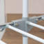 JVL 2 Tier Clothes Drying Airer, White