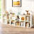 6-Cube Bookcase Modern 3-Tier Storage Organizer Horizontal Vertical Bookshelf
