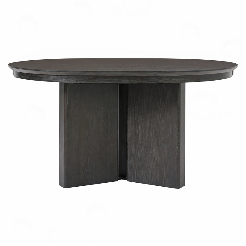 Oval Extendable Dining Table with Adjustable Foot Pads