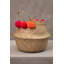 Pom Pom Seagrass Basket-1449341266