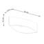 Toni Steel Flush Mounted Sconce-1518344509