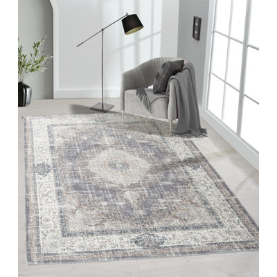 Cheryllee Oriental Machine -made Area Rug