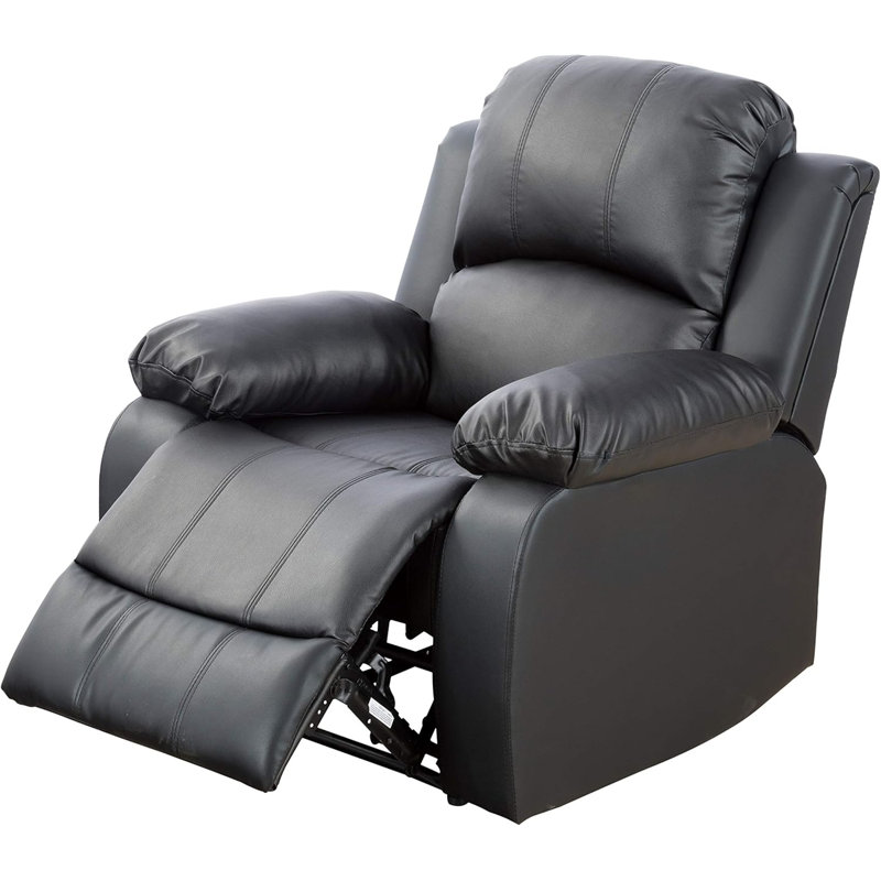 Ensemble de salon inclinable en similicuir 3 pièces Dimitricus