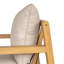 Chaise longue avec coussins Oris