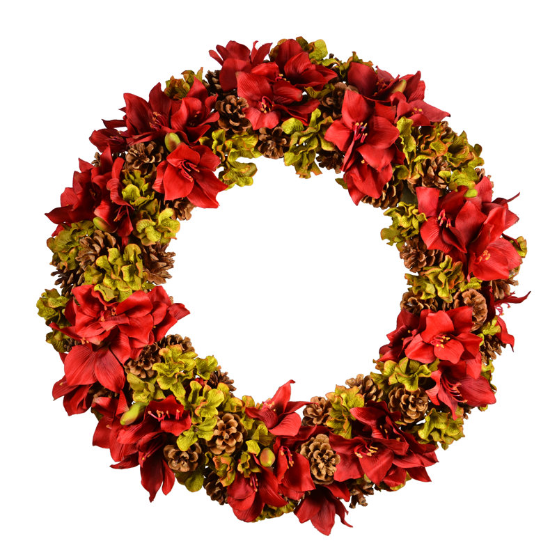 Wreath, 22" H x 22" W x 5" D