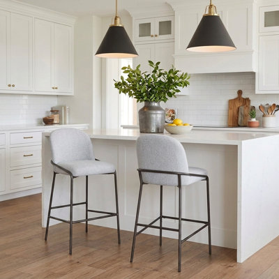 Enduring Style Upholstered Barstool