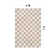 Beige Block Shag Rug – Medium Pile, Soft Texture, Kid & Pet Friendly