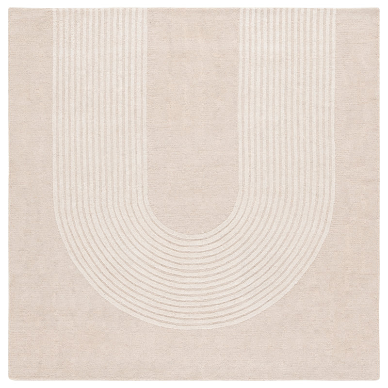 Tapis en laine Orion, Carré 6 pi