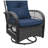 3 Pieces Conversation Set  With Side Table-1431773292