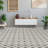 Istanelle Haj Grey 8-in. Encaustic Matte Porcelain Wall & Floor Tile