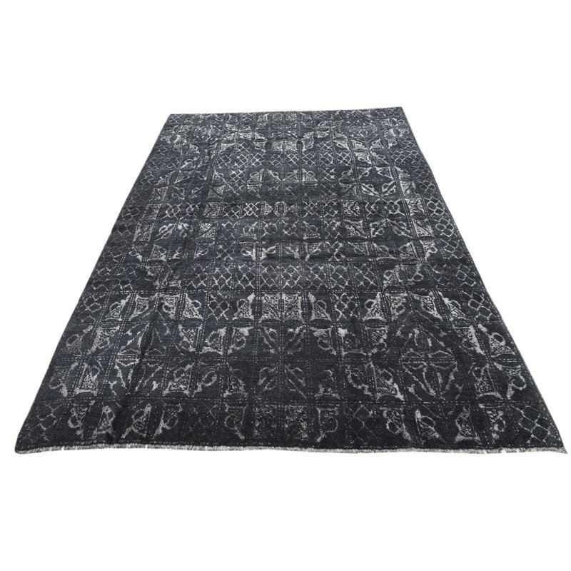 Tapis bleu foncé 6x9 Philip