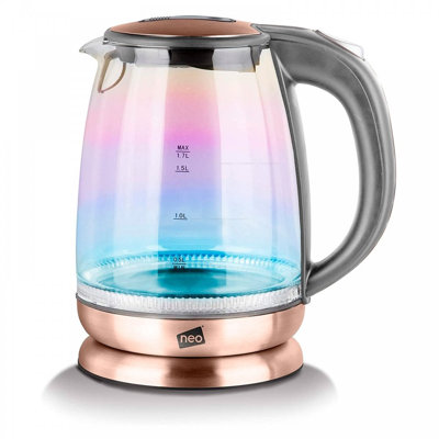 NeoDirect 1.7L Glass Electric Tea Kettle