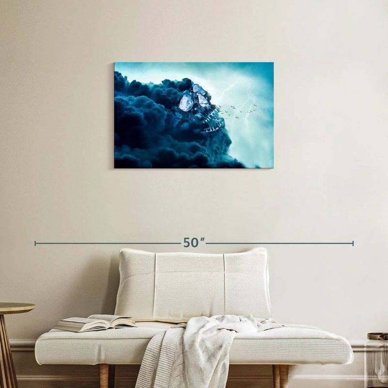 Kerner Cloud Of Darkness, 20" H x 30" W