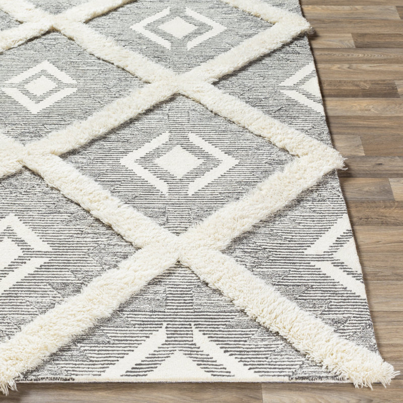 Omaha Wool Geometric Indoor Rug, Rectangle 9' x 12'