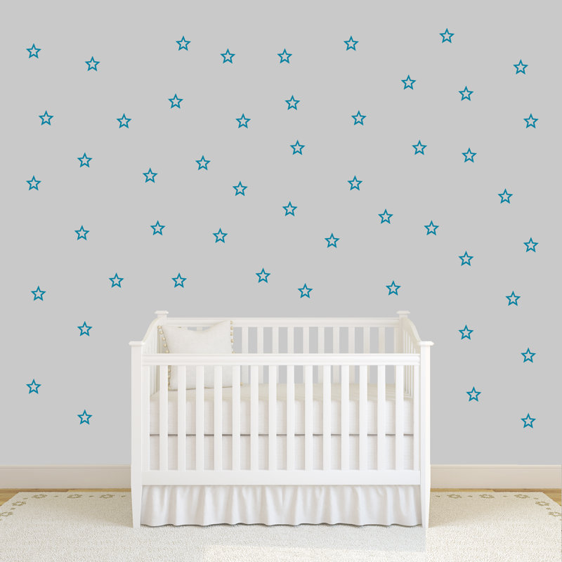 Rozlynn Abstract Wall Decal, Teal