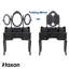Ensemble de meuble-lavabo avec tabouret et miroir Highview-1287932419