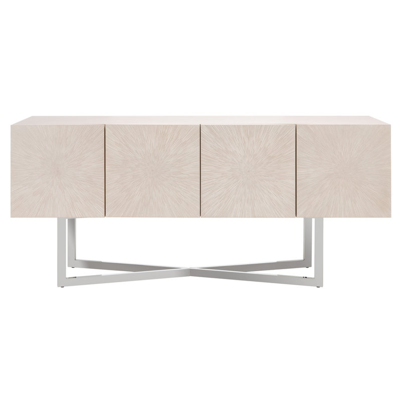 71 " W Sideboard, Light Gray