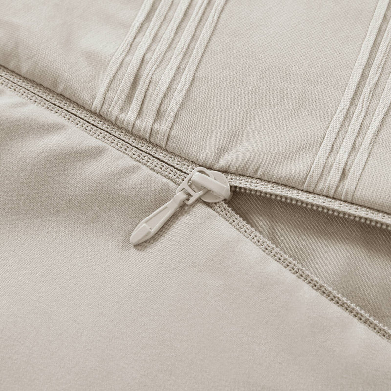 Ensemble de literie Elegant pour lit simple / simple TG, polyester tissé, style neutre moderne