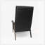 Chaise d'appoint rembourrée en similicuir-1495771719