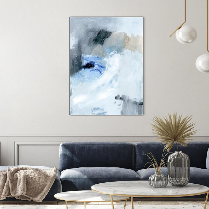 «Welle I» par Victoria Barnes, reproduction sur toile flottante, H 24 po x l 18 po