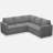 Aubade Storage L-Shaped Modular Sofa Set With Pull-Out Sofa Bed-2120586630