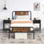 Kempst Steel Piece Bedroom Set-537133074-537133072