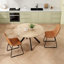 Chaise rembourrée en similicuir Ipke-1486414071