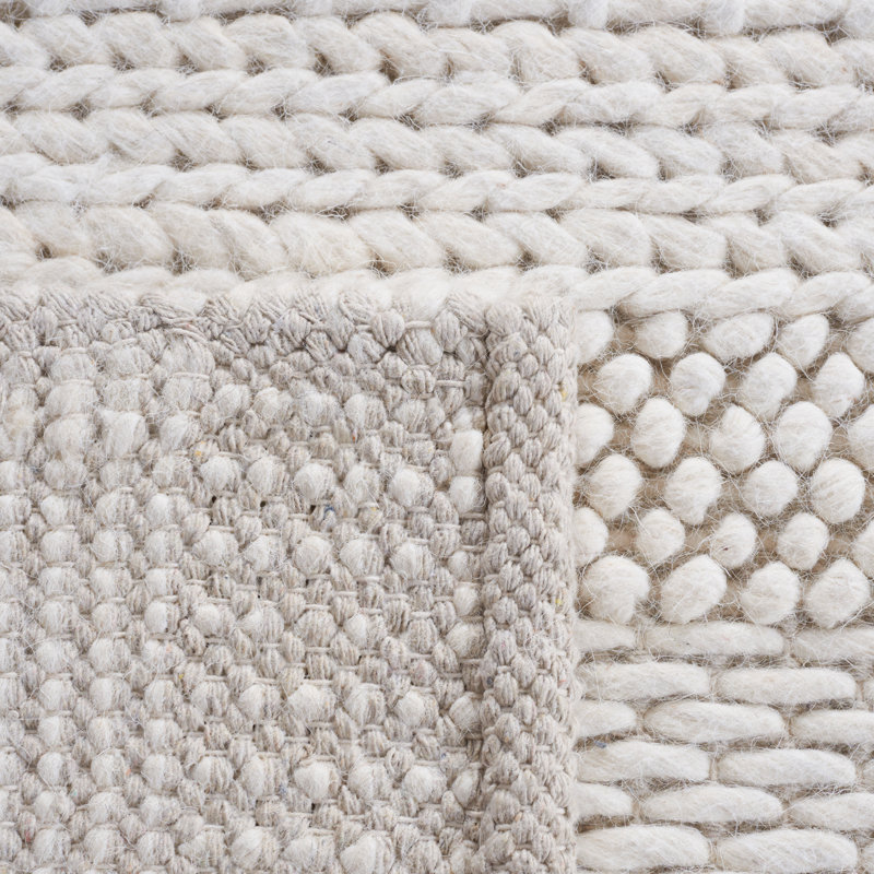 Tapis ivoire Daisy Natura, Carré 6 pi