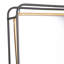 Demetria Engineered Wood Flat Wall Mirror