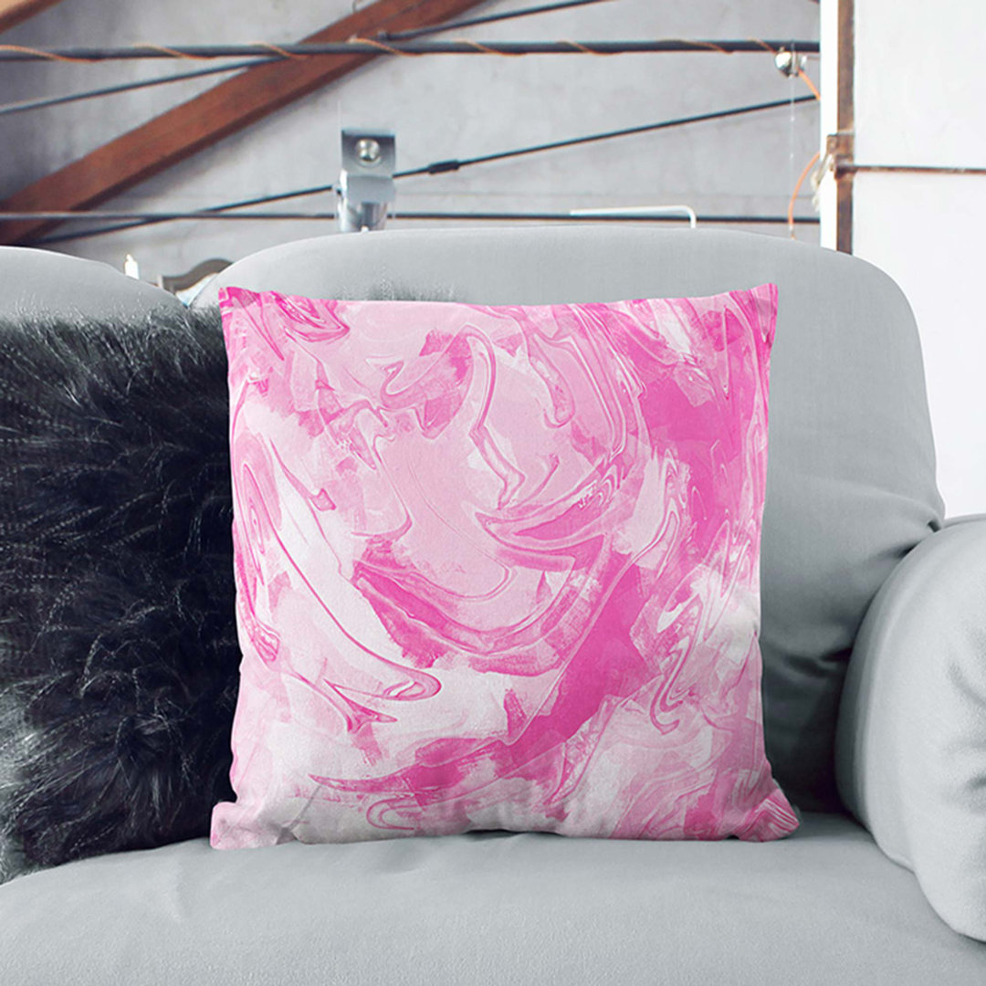 Go My Own Way in Abstract Cushion with Filling