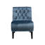 Chaise de salon en velours sans accoudoirs-108743764