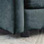 Repose-pieds gris en chenille gris pour repose-pieds modulaire (canapé 2/3/4 places) | Idée de cadeau-917694894