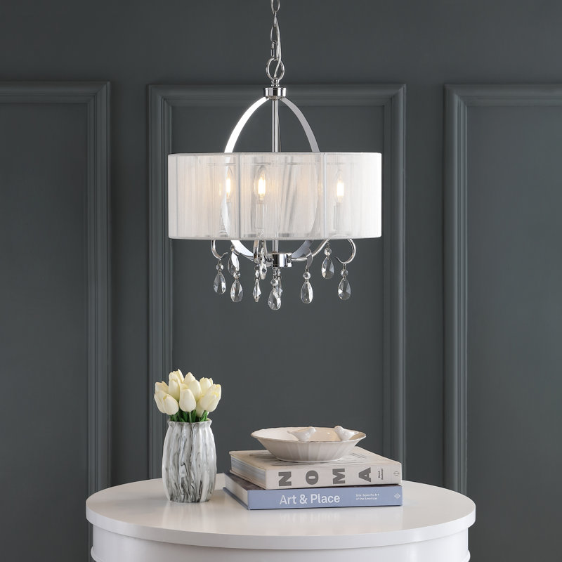 Dejesus 3 - Light Dimmable Drum Chandelier