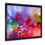 Art floral grunge mauve et rouge II - reproduction d'art sur toile-1910897134-1910897092