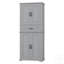 Armoire de rangement pour salle de bain avec espace multifonctionnel, tiroir, tablette réglable-1333315033