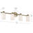 31" 4-Light Vanity Light with White Opal Glass-108202140