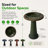 Marbled Glaze Bird Bath-45721391