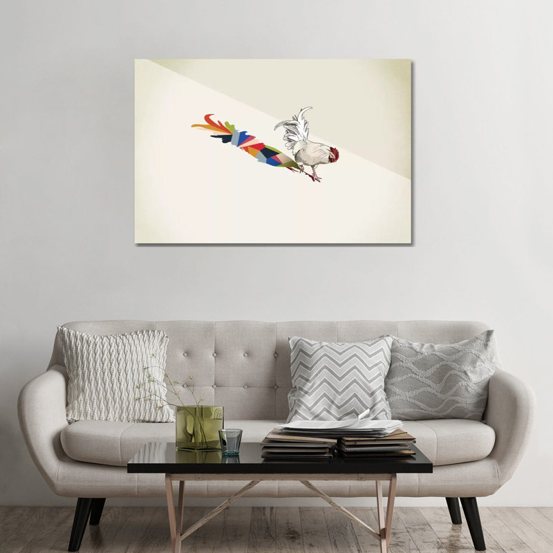Impression, H 32 po x l 48 po x 1,5 po, Aucun mat, Toile tendue