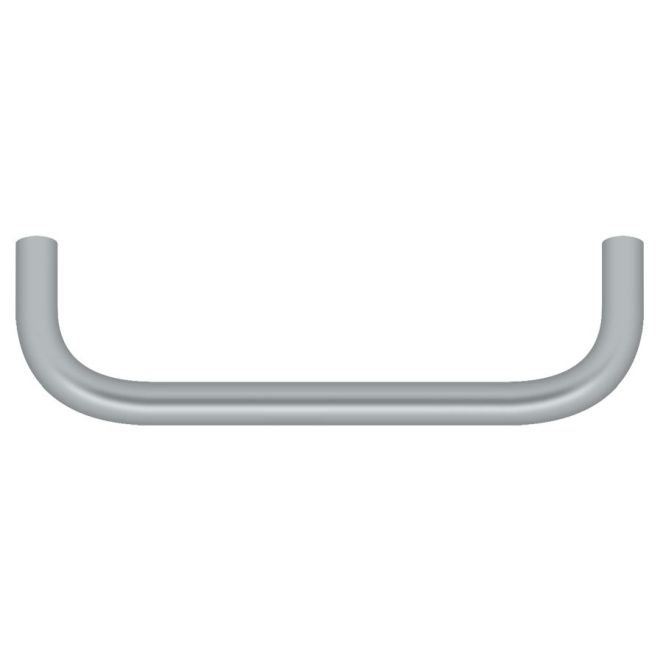 Arch Pull, 3", Brushed Chrome