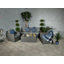Berlin 3 Seater sofa Set Rattan 5 - Person Seating Group with Cushions-592684919-592684912