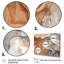 Marbre abstrait avec reproduction de l'espace IV, reproduction d'art sur toile-882288760-882288765