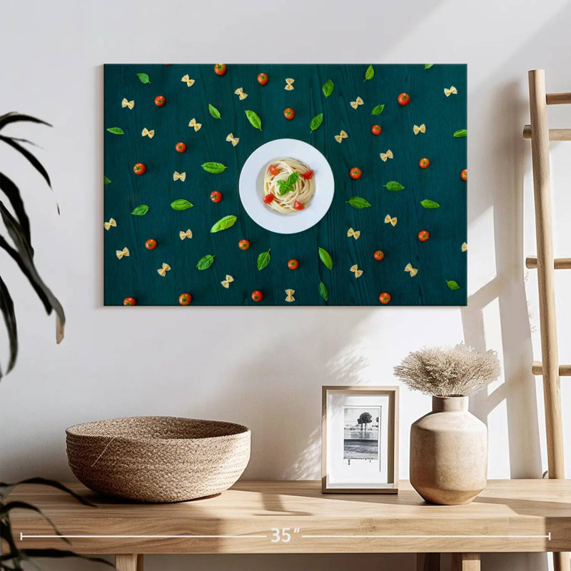 Motif de pâtes italiennes, H 16 po x l 24 po
