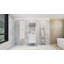 Ensemble de meuble-lavabo mural simple 24 po Boubacar-1024940450