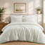 Linen Blend Duvet Cover Set-138514007