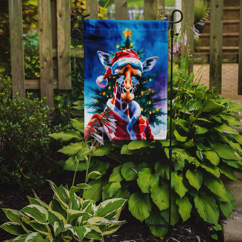 Drapeau de jardin de Noël, Girafe