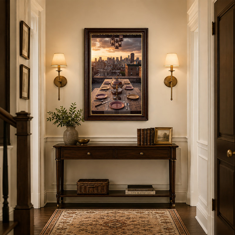 Art mural sur toile Rustic, 24"H x 16"W