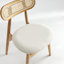 Chaise d'appoint rembourrée en bois massif Brouwer-1000330915-1000330917